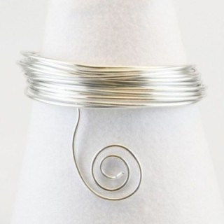 Aluminiumdraad 2mm 5m Silver
