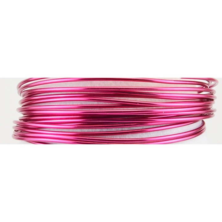 Aluminiumdraad 2mm 5m Strong pink