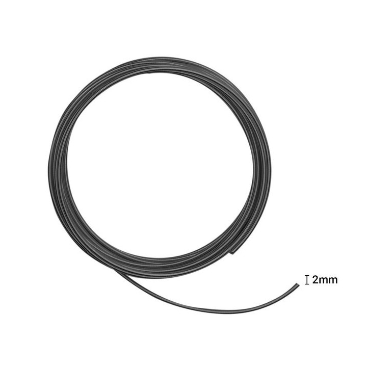 Aluminiumdraad 2mm 5m Anthracite pantone