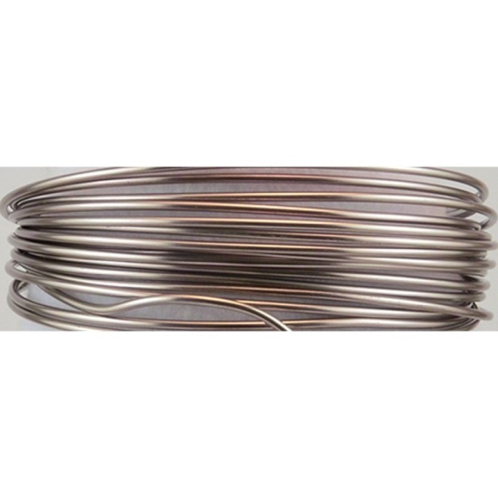 Aluminiumdraad 4mm 2m Misty pink