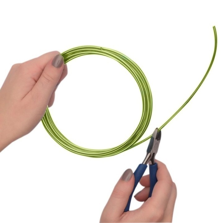 Aluminiumdraad 3mm 3m Mintgreen