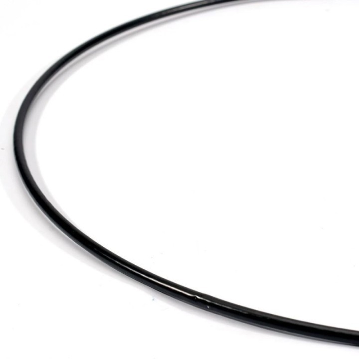 Metalen Spanring diameter 30cm 3mm Zwart