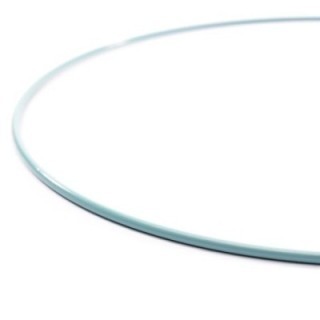 Metalen Spanring diameter 25cm 3mm Turquoise
