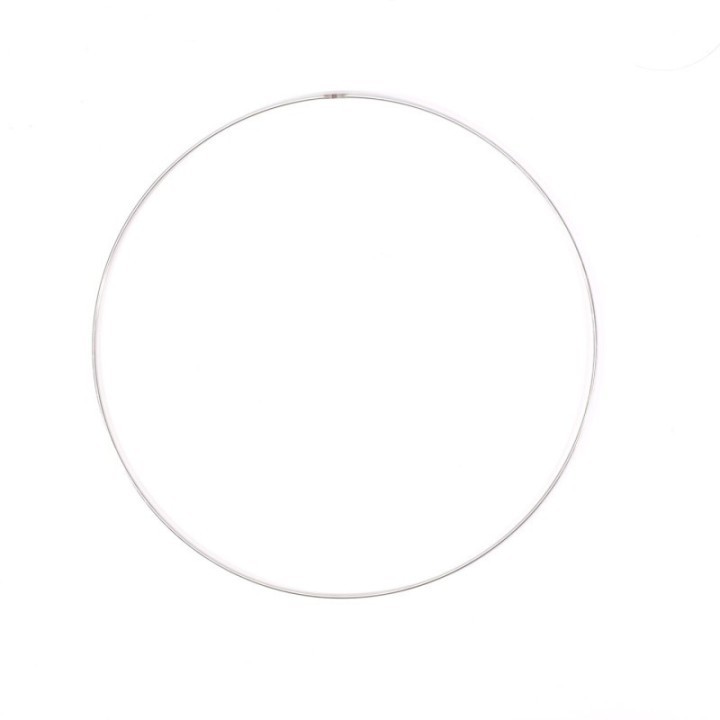 Metalen Spanring 30cm, Zilver