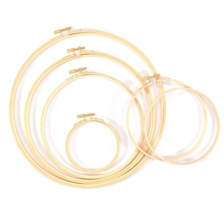 Borduurring bamboe set 5stuks