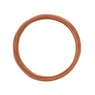 Aluminiumdraad 1,5mm 5m orange copper