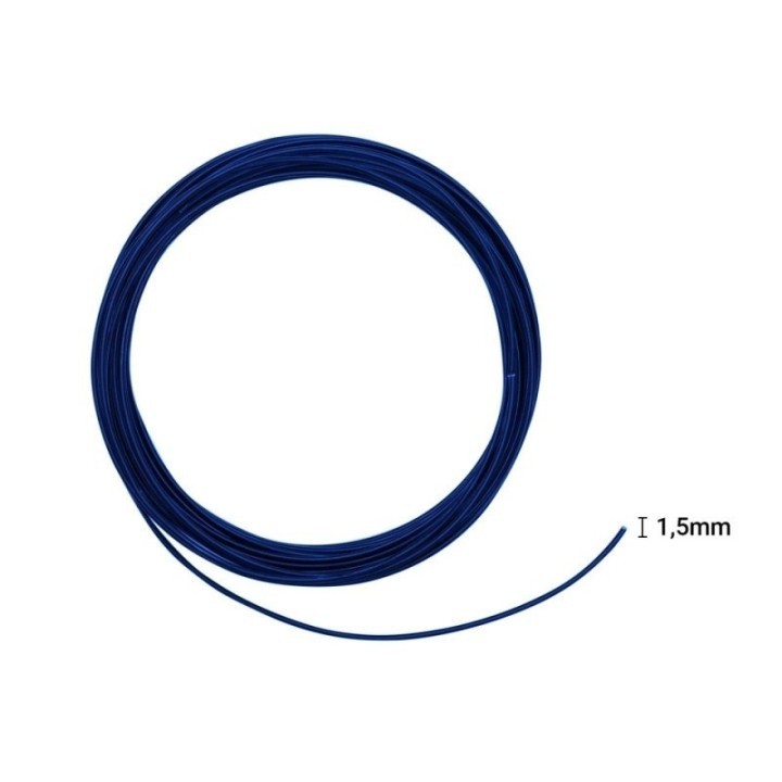 Aluminiumdraad 1,5mm 5m royal blue