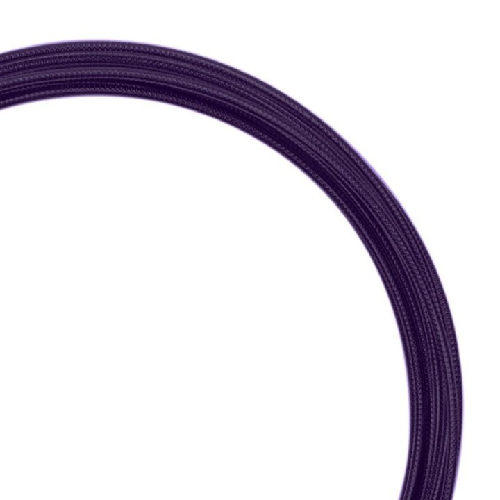 Aluminiumdraad Embossed Rond 2mmx5m aubergine