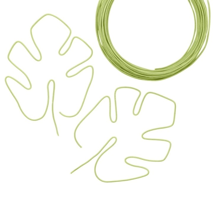 Aluminiumdraad Embossed Rond 2mmx30m Mint green